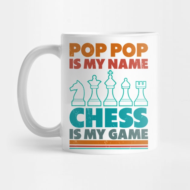 Chess Lovers Board Games Grandpa Chess Players by Tom´s TeeStore